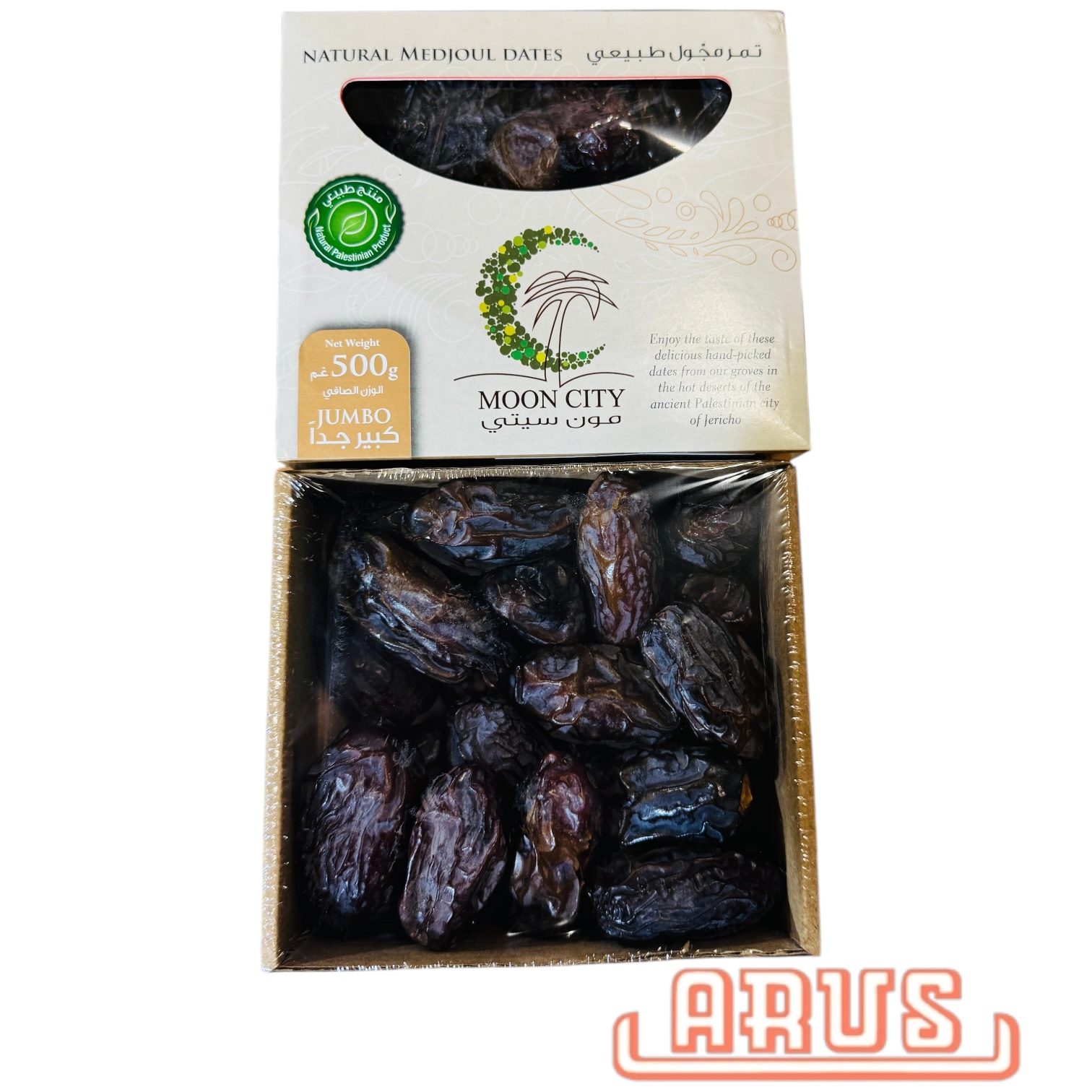 Datteln "Medjoul Jumbo, Premium-Verpackung mit Sichtfenster" 15x500g
