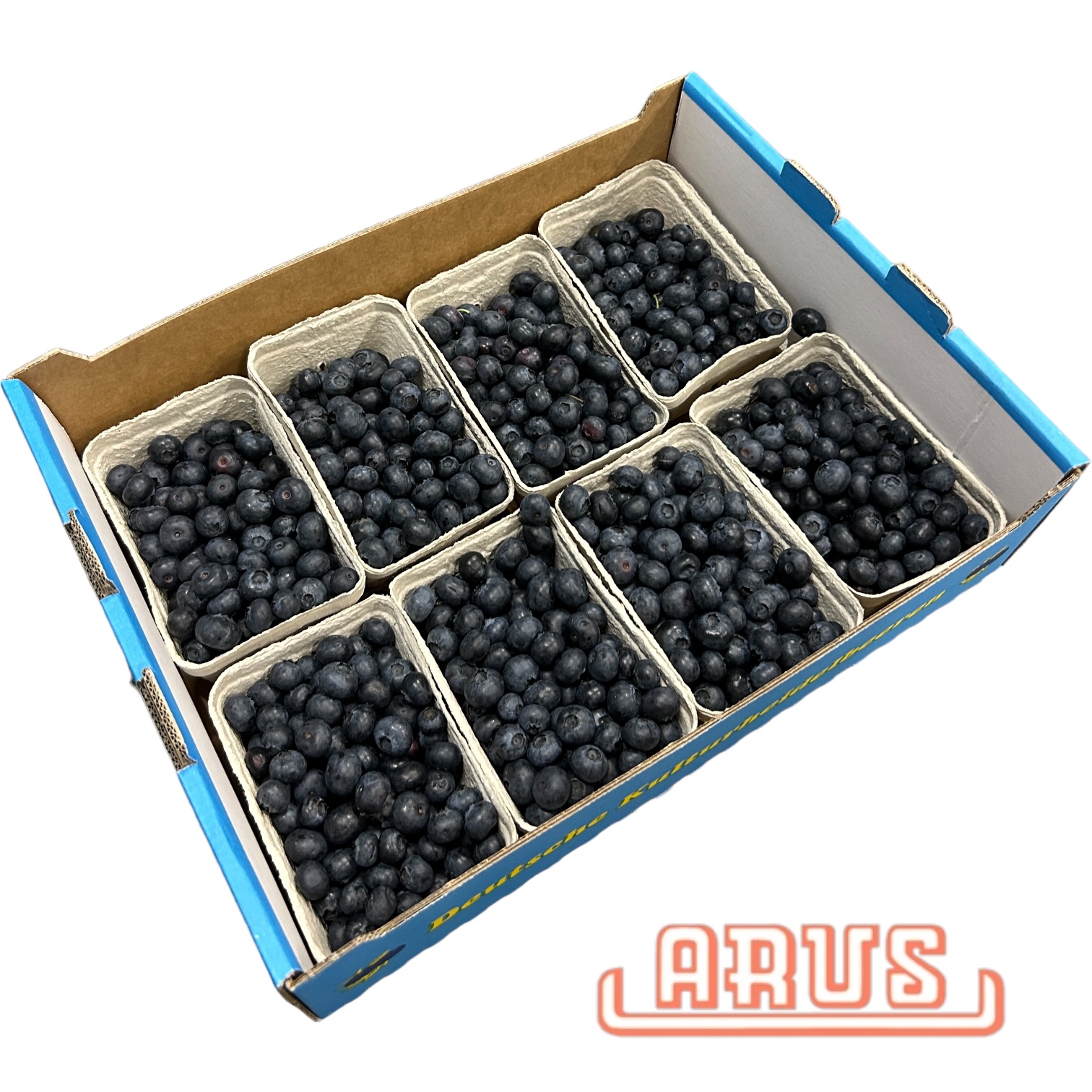 Gartenblaubeeren 8 x 200g -dtsch.-