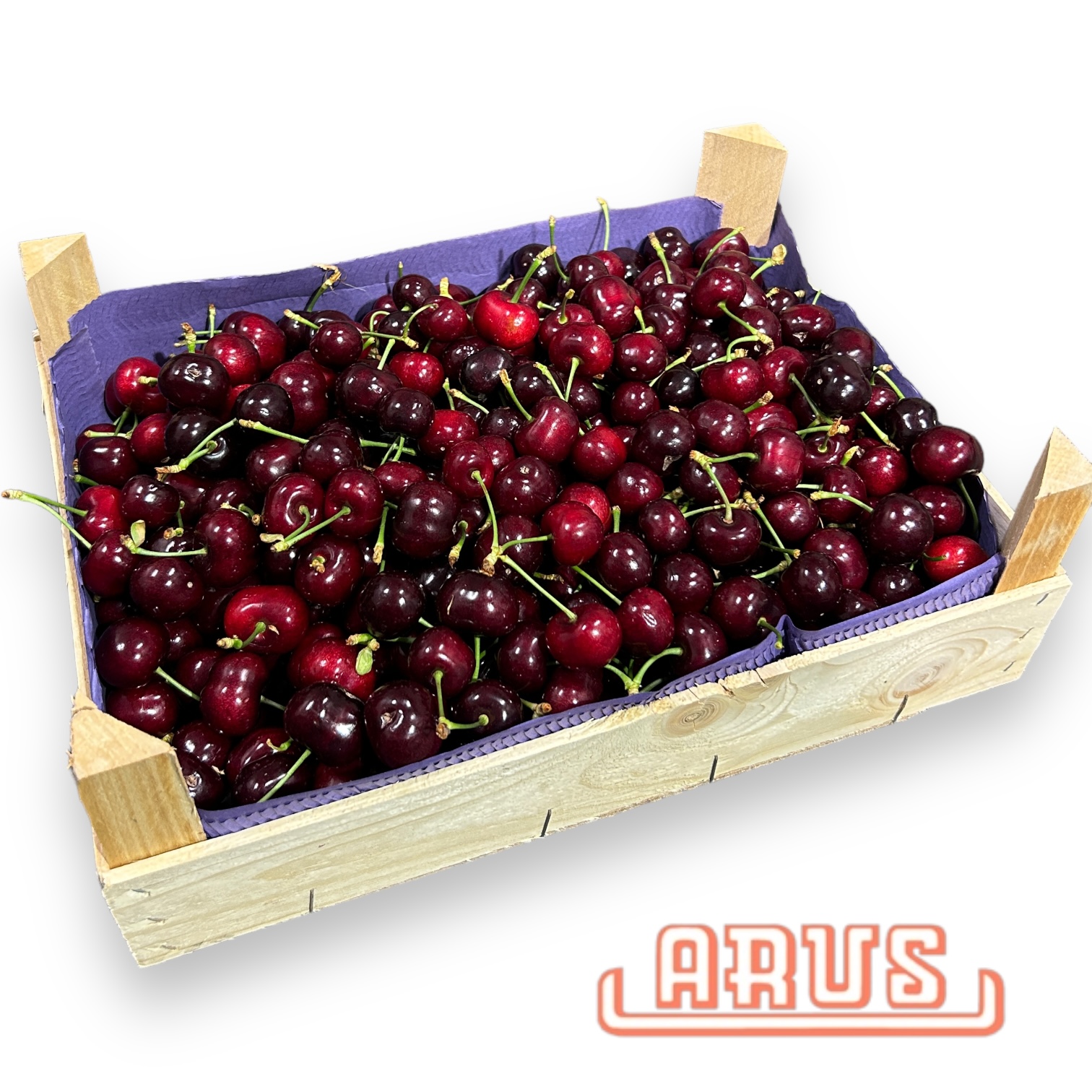 Kirschen "Dach, Knubber" 5kg 30+ - Holz -