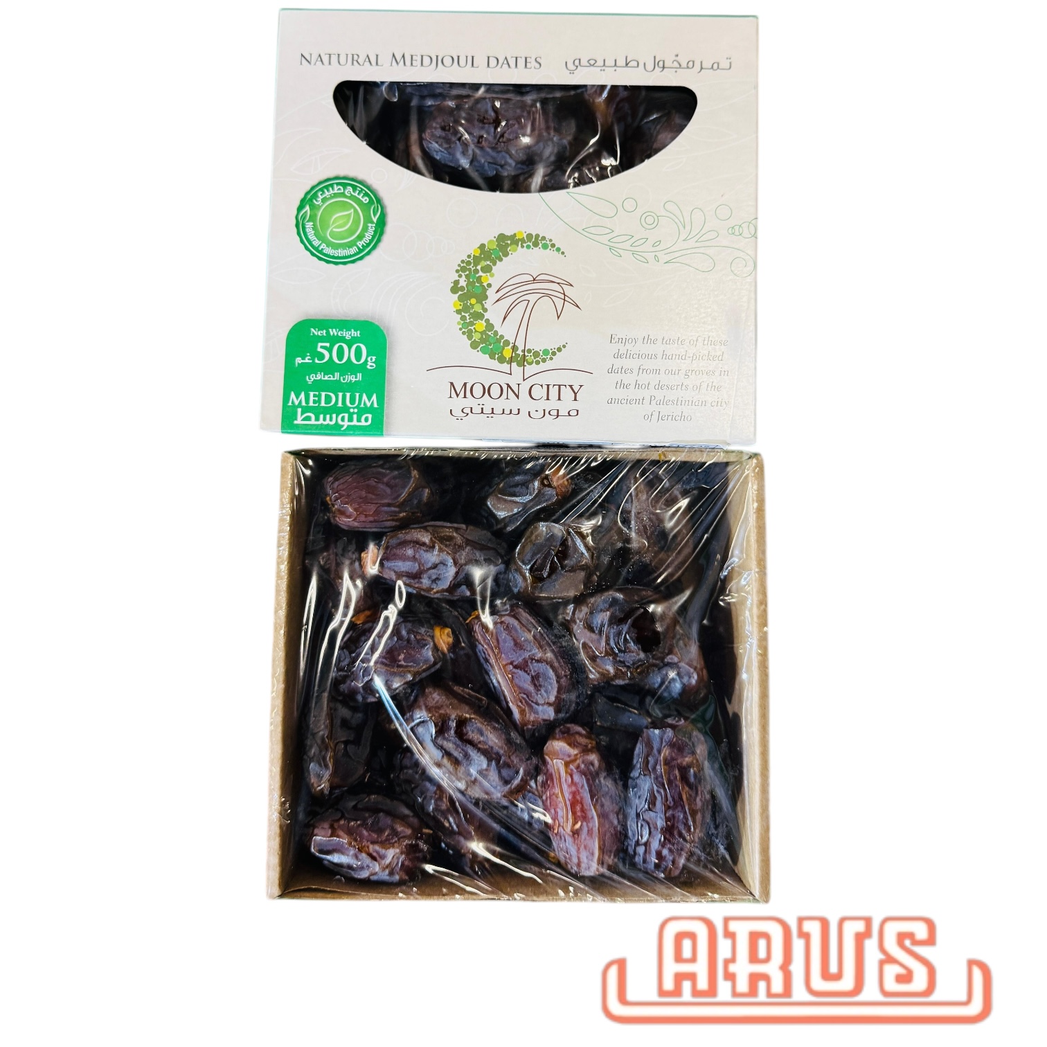 Datteln "Medjoul Medium, Premium-Verpackung mit Sichtfenster" 15x500g